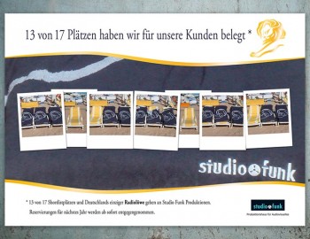 Anzeige Studio Funk „Cannes Lions“