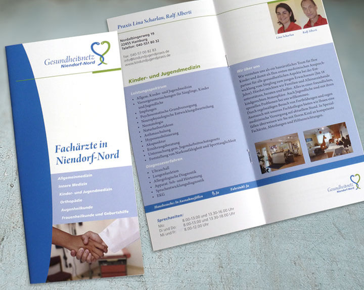 Broschüre Gesundheitsnetz Niendorf-Nord