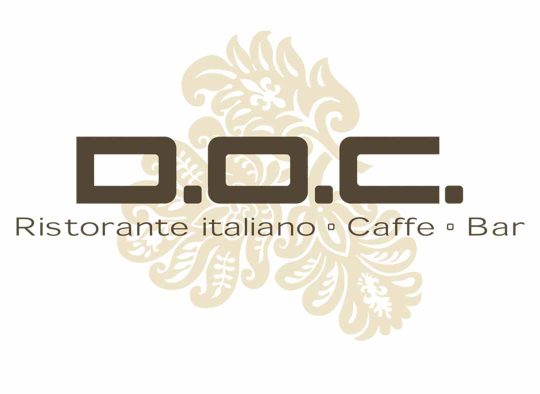 D.O.C. Ristorante italiano: Gestaltung des Logos