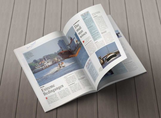 Delius Klasing Verlag: Magazin "Boote", Reisejournal